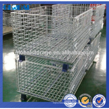 Chine fabricant acier pliable transport fil maille conteneur